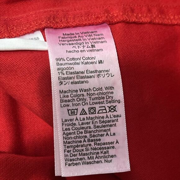 J.CREW Camp-pocket Wide-leg Pant Size 32 Red NEW America USA Preppy Casual CI936 - Picture 8 of 15